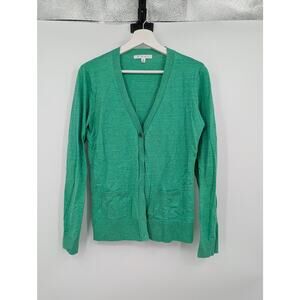 CAbi #697 Billi Button Down Cardigan Sweater Women's Medium Career Office Staple